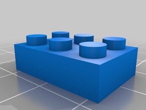 lego construção brinquedos personalizado 3d print model - Mito3D