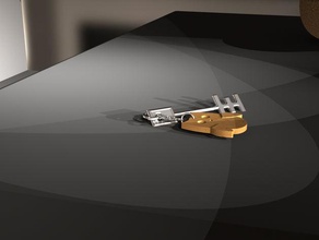 Eule Schlüsselanhänger gadget gadgets 3d print model - Mito3D