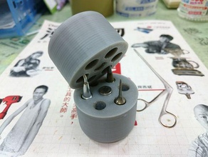 magnetic capsule soldering tip holder hakko 900m tool holders boxes 888 case iron 3d print model - Mito3D