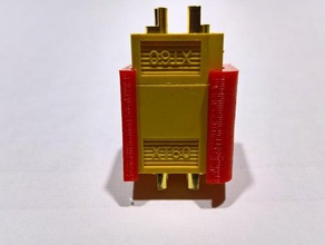 xt60 konnektör tutucu klipleri 3d baskı kablo klipsi güç bağlayıcı klibi rc model 3d print model - Mito3D