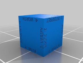 pltw academic language learning words 3d print model - Mito3D