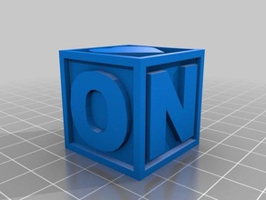 neko bloco 3d impressão 3d print model - Mito3D