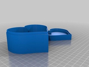 corazon i contenitori personalizzato 3d print model - Mito3D