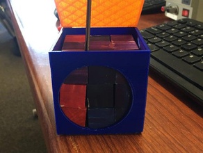 cube cas 3d l'impression 3d print model - Mito3D