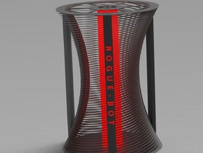 lámpara de escritorio imposible impresión 3d la pruebas Impresora delta impresora el filamento titular led 3d print model - Mito3D