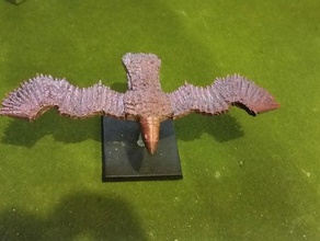 elf phoenix 3d baskı 28 mm çaplı kuş minyatür Minyatürler masa üstü warhammer fantasy 3d print model - Mito3D