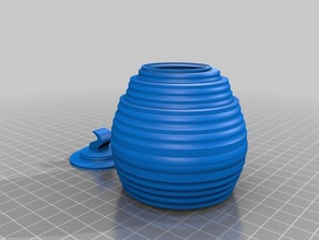 calabaza pequeña 3d la impresión jack-o-lantern 3d print model - Mito3D