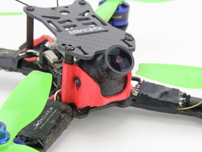r5x en option support de caméra 3d l'impression drone droneracing fpvracing quadricoptère r5lx xhover 3d print model - Mito3D