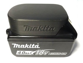 makita 18 144 battery cover machine tools 3d print model - Mito3D