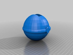 pokeball tragbares Ladegerät gadgets 3d print model - Mito3D