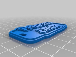 princess eloise keychain keychains customized 3d print model - Mito3D