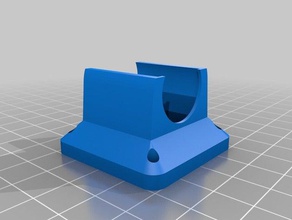my customized e3d fan adapter customizer printer parts 3d print model - Mito3D