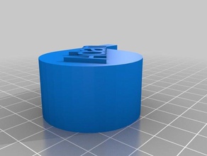 adam silbato de matemáticas personalizado 3d print model - Mito3D