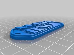 nuria keychain 1 chaveiros personalizado 3d print model - Mito3D