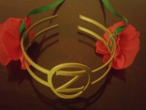 ozma oz tiara headband crown costume 3d print model - Mito3D