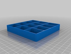 personalizzato cassetti piccoli oggetti organizer strumento i titolari caselle organizzatore parti archiviazione 3d print model - Mito3D