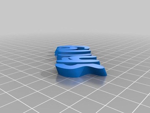 il mio personalizzate - nome keyfob portachiavi -shelley 3d print model - Mito3D