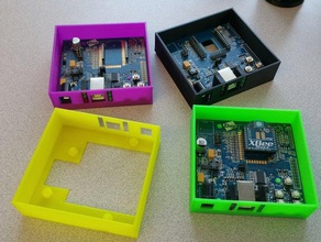 xbib xbee interface board case electronics 3d print model - Mito3D