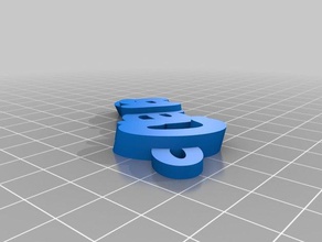 clara llaveros personalizado 3d print model - Mito3D