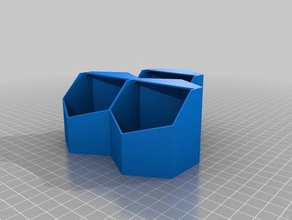 honeybox Veranstalter - Organisation diy honeycomb speichern 3d print model - Mito3D