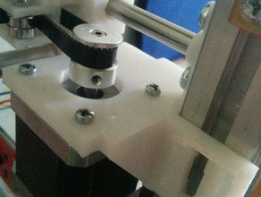 hipercubo suportes do motor 3030 perfil 3d a impressora partes de passo montagem 3d print model - Mito3D