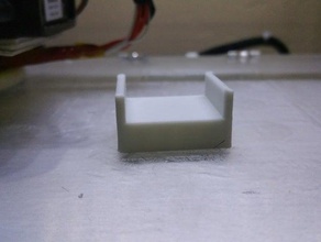 anet a8-Spanner-Halterung 3d Drucker Teile a8 Riemenspanner block 3d print model - Mito3D