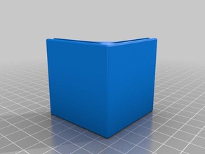 l-module corner diy customized 3d print model - Mito3D
