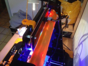 led-strip holder anet a8 3d printer parts leds led light strip 3d print model - Mito3D