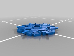 duplo hexagon crossing fixed playsets train 3d print model - Mito3D