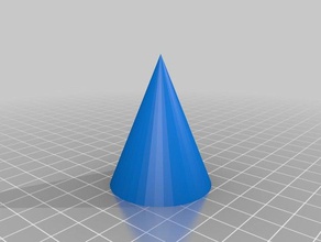 roberts cône 3d l'impression 3d print model - Mito3D