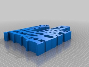 c'è sempre speranza sculture personalizzato 3d print model - Mito3D