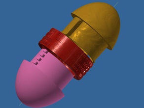 yumurta gizli bulmaca 3d print model - Mito3D