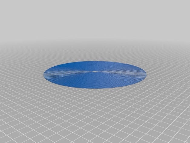 my customized delta calibration spiral 3d printing tests 3D print model - Mito3D