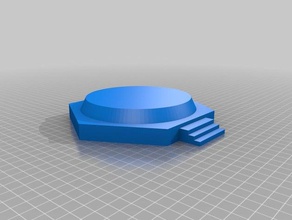 warp pad crystal temple props gems steven universe teleportation 3d print model - Mito3D