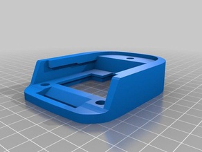 makita battery model mounting screws parts 3d print model - Mito3D