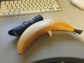 banana gun knife props 3d print model - Mito3D