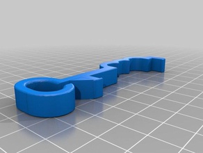 cabe abrazadera+ filamento de la guía 3d impresora accesorios clip cable soporte prusa evo r2 3d print model - Mito3D