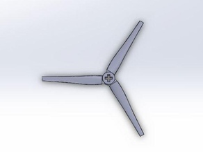wind turbine blade gadgets mill 3d print model - Mito3D