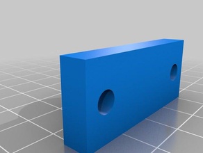 Achse rod holder remixed 20x20 alu-profile 3d Drucker Teile 3d print model - Mito3D