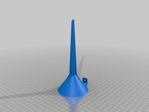 battery water funnel household customized 3d print model - Mito3D
