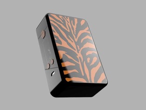 tigerbox v10 diy boxmod ecig vape vaping 3d print model - Mito3D