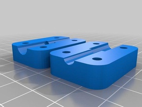 prusa i3 kaplin couplin 5 8 mm 3d printer parts customized 3d print model - Mito3D