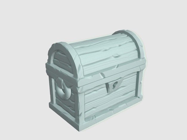 rocket pig games treasure chest toy accessories dnd dungeon pathfinder 3D print model - Mito3D