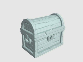 rocket pig games treasure chest toy accessories dnd dungeon pathfinder 3d print model - Mito3D