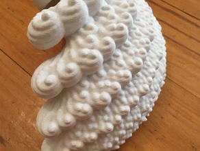 shellity per la matematica art frattale incendia seashell 3d print model - Mito3D