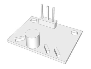 escher3ds diferencial sensor de ir a bordo impressora partes 3d print model - Mito3D