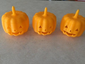 halloween pumpkin sculptures haloween 3d print model - Mito3D
