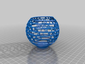 great bend math Kunst angepasst 3d print model - Mito3D