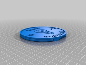 keith inovador svl secretária de moeda office personalizado 3d print model - Mito3D
