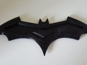 simple batarang props batman 3d print model - Mito3D